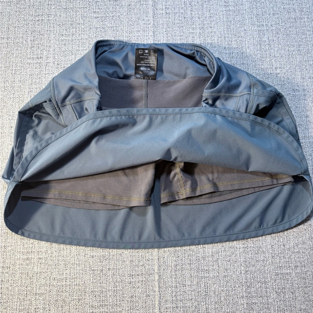 Free Fly Breeze Skort Storm Cloud Bamboo Lined Active 15 Inch Size S🧡 - Picture 7 of 13